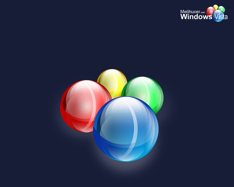 Colorful Glass Spheres — Blue
