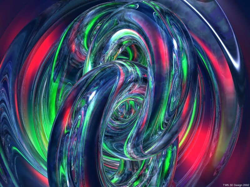 Colorful Glass Swirls