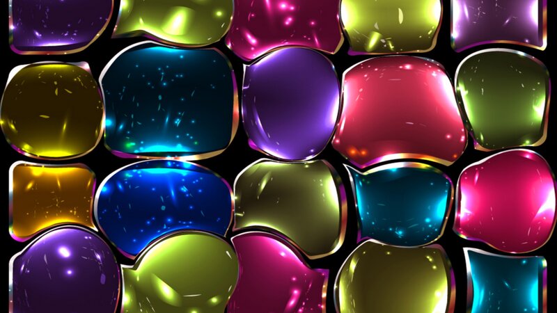 Colorful Glass Tiles — Purple