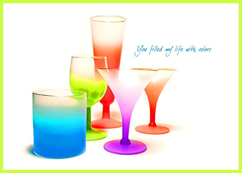 Colorful Glassware
