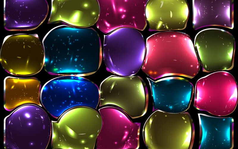 Colorful Glossy Tiles
