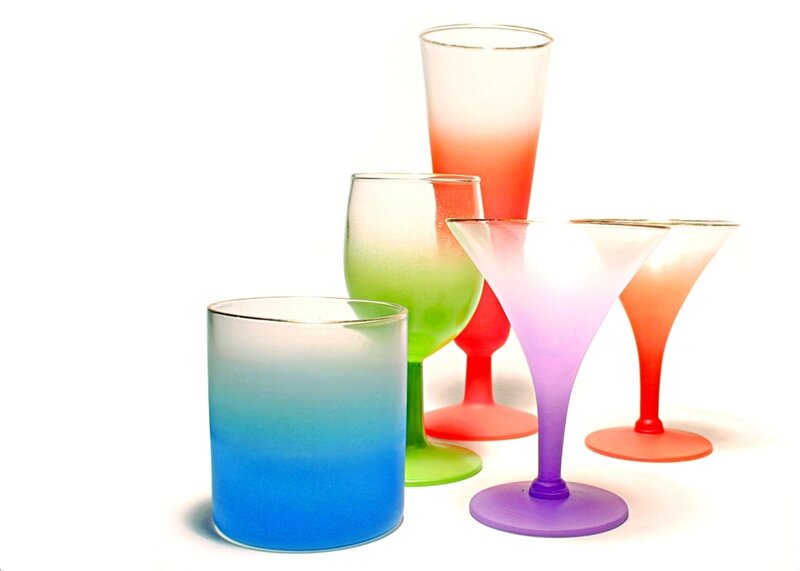 Colorful Gradient Glasses — Blue, Neutral