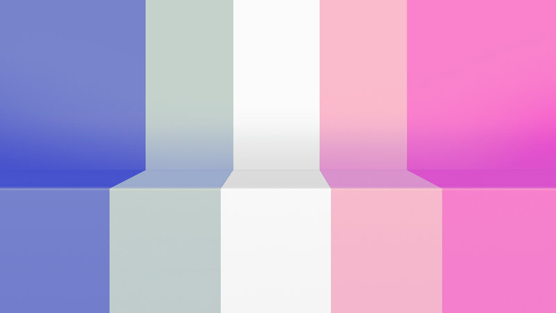 colorful gradient panels