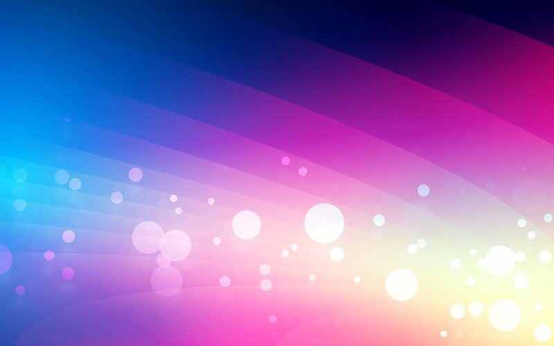 colorful gradient with bokeh