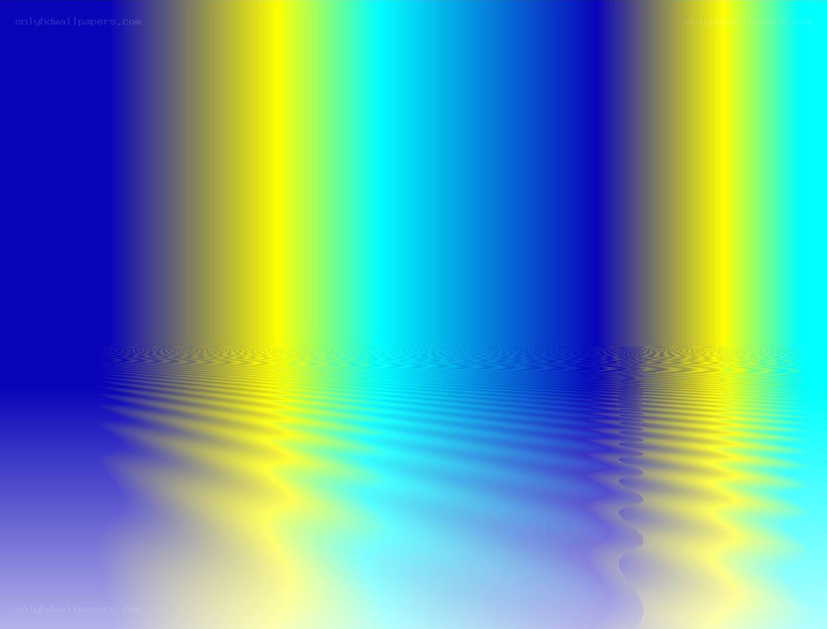 Colorful gradient with reflection
