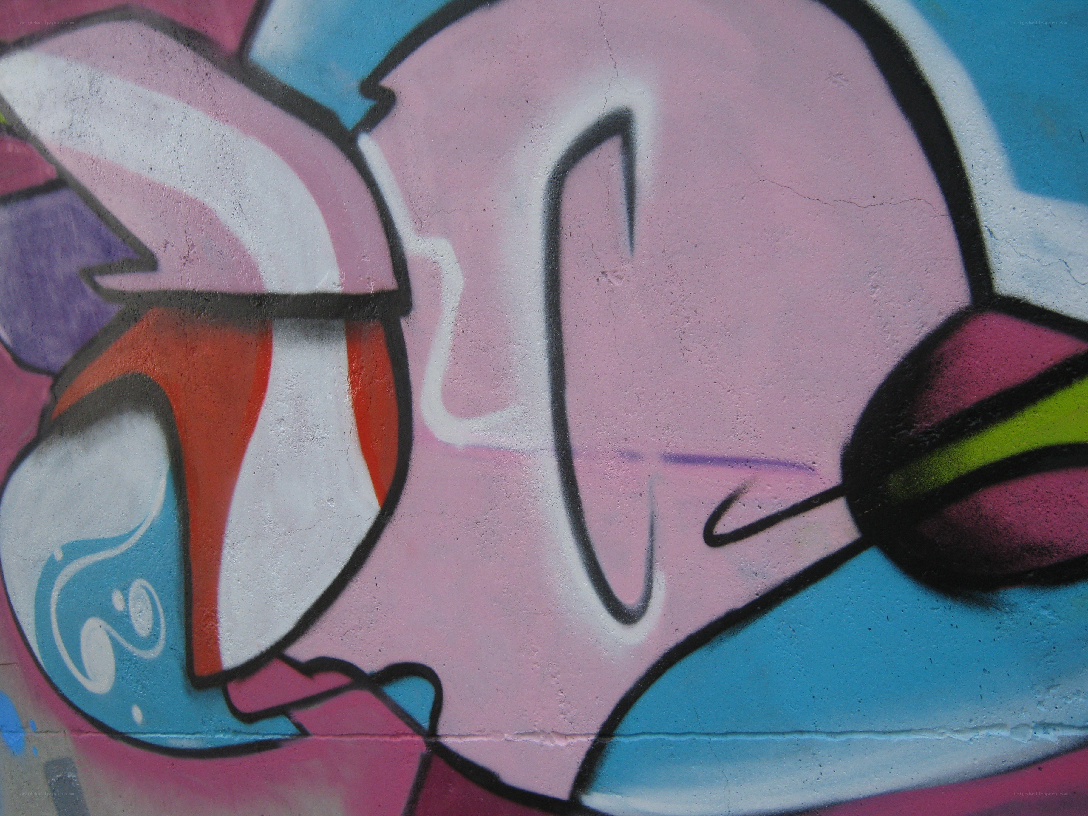 colorful graffiti art
