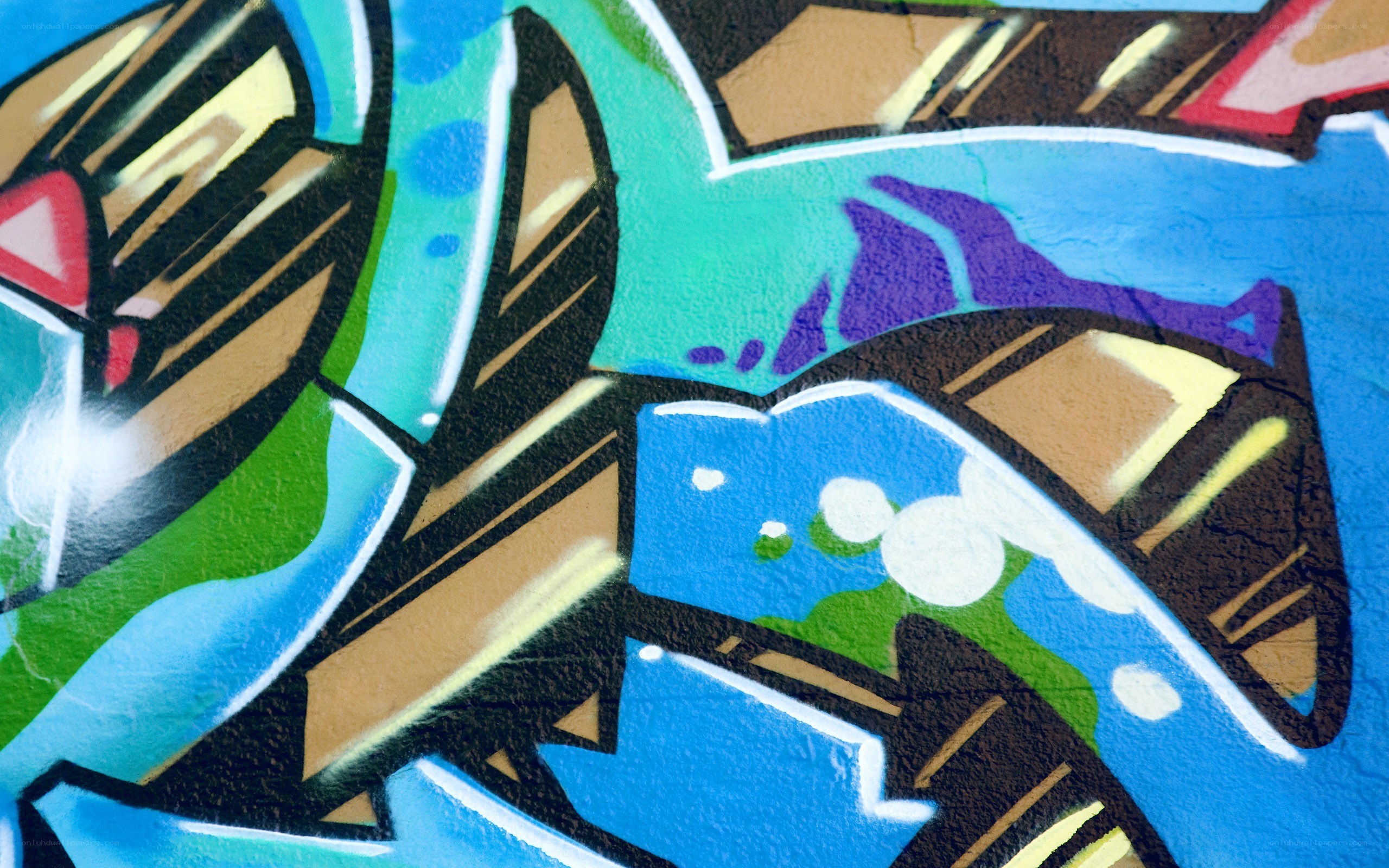 colorful graffiti art
