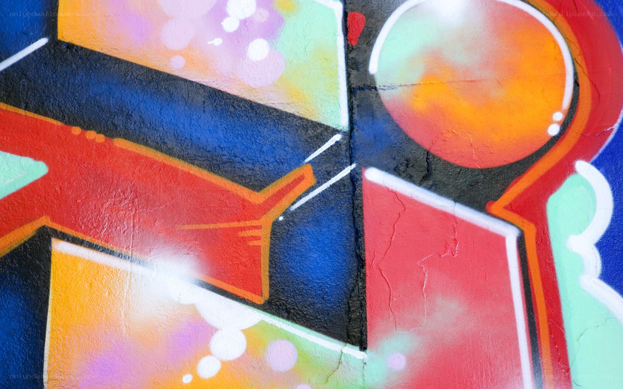 colorful graffiti art