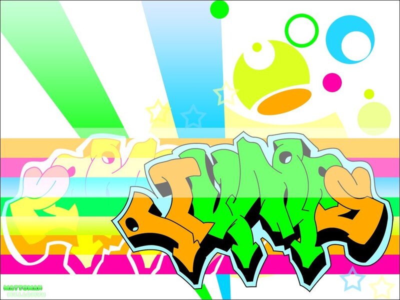 colorful graffiti art wallpaper