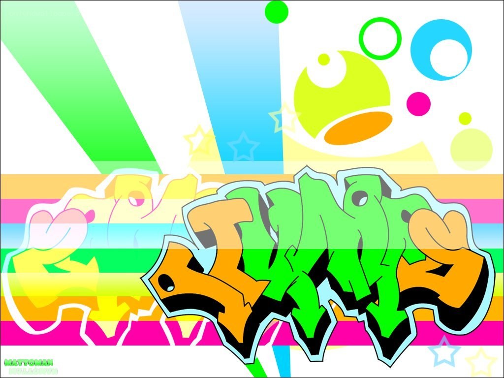 colorful graffiti art wallpaper