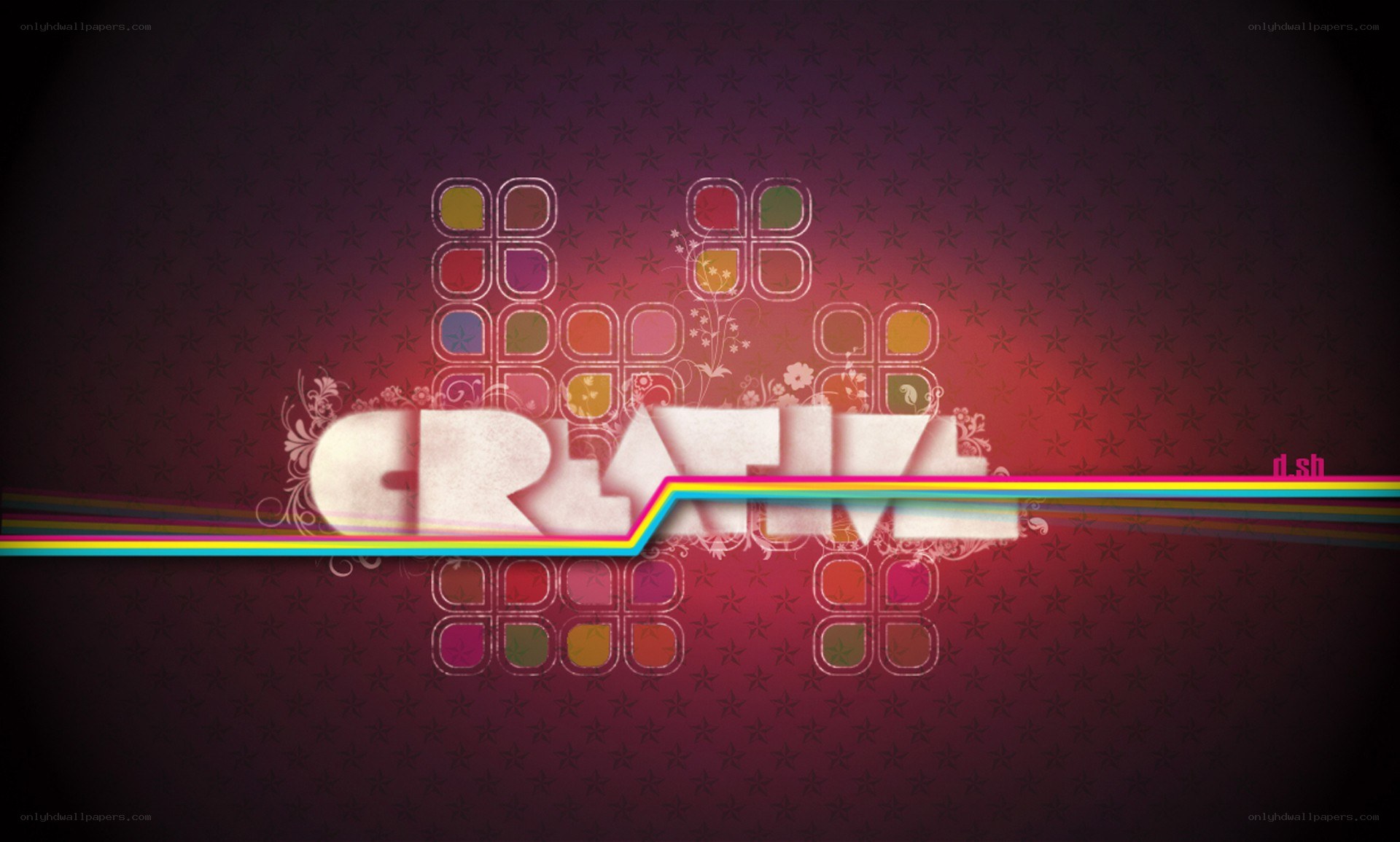 colorful graphic design with text