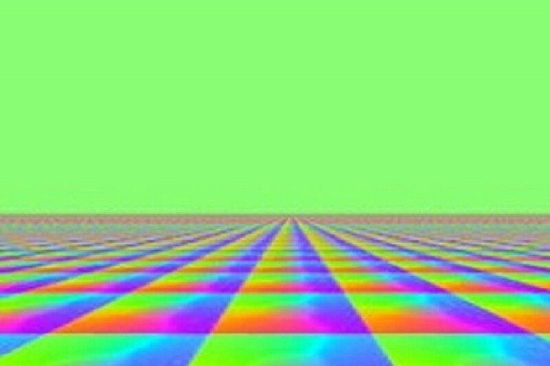 Colorful Grid Floor