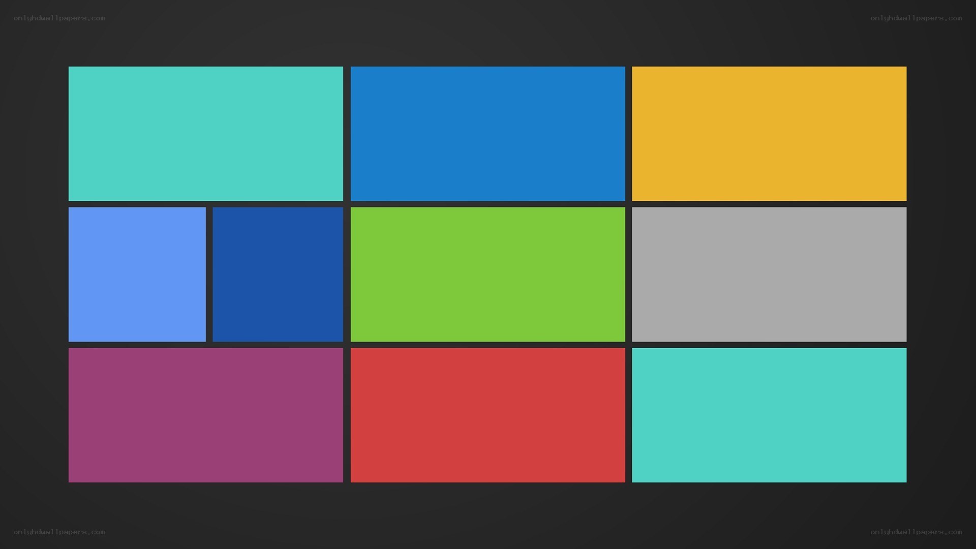 colorful grid of rectangles