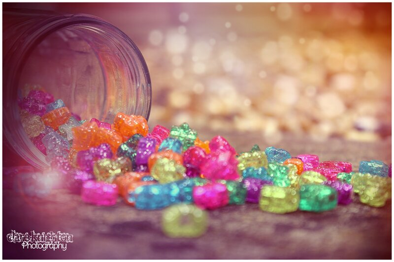 Colorful Gummy Bears — Pink
