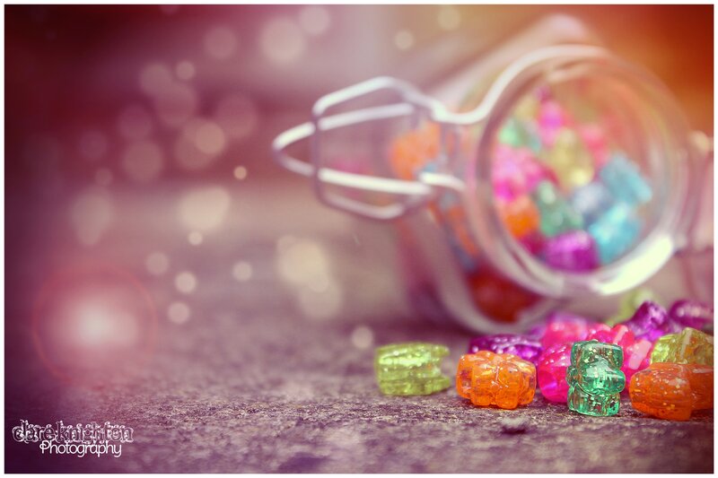 Colorful Gummy Bears — Purple