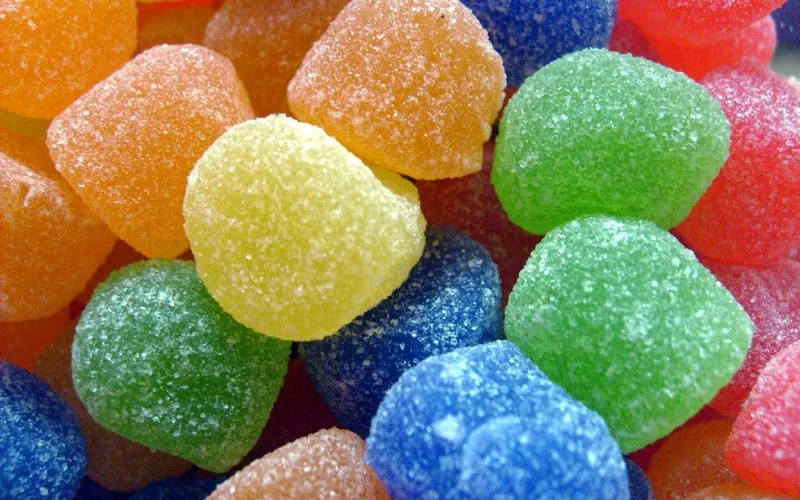 colorful gummy candies