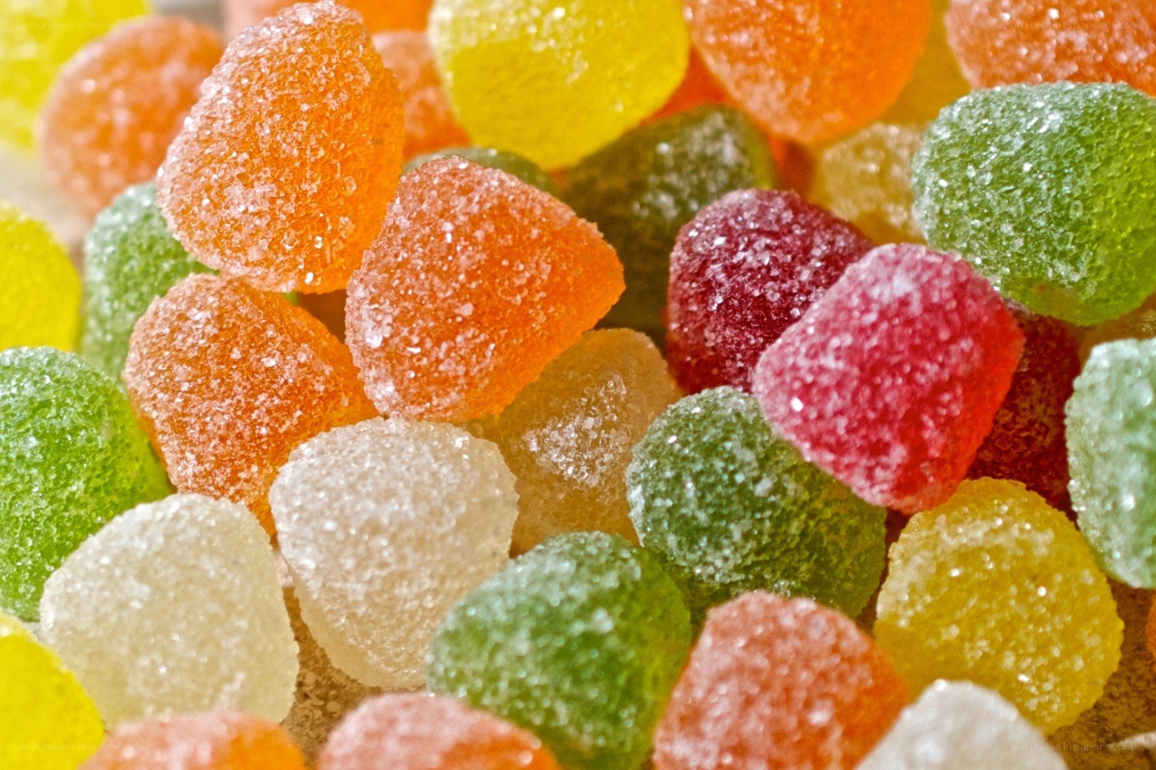 colorful gummy candies
