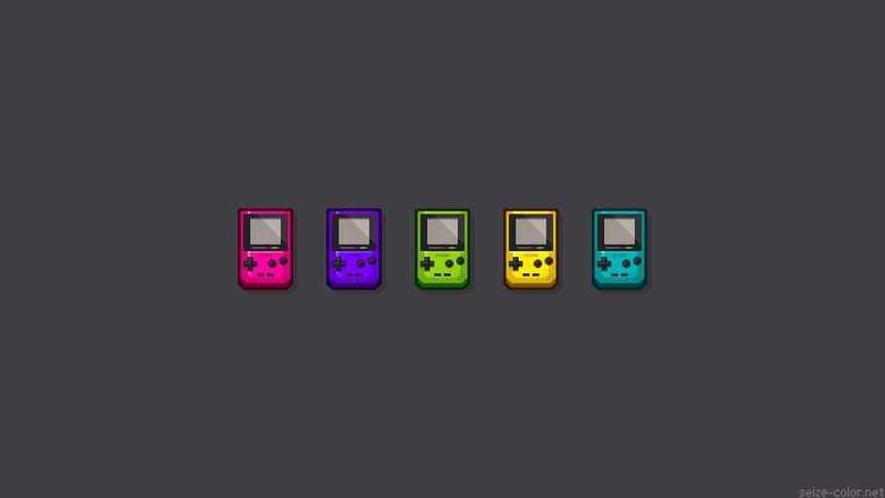 Colorful Handheld Consoles