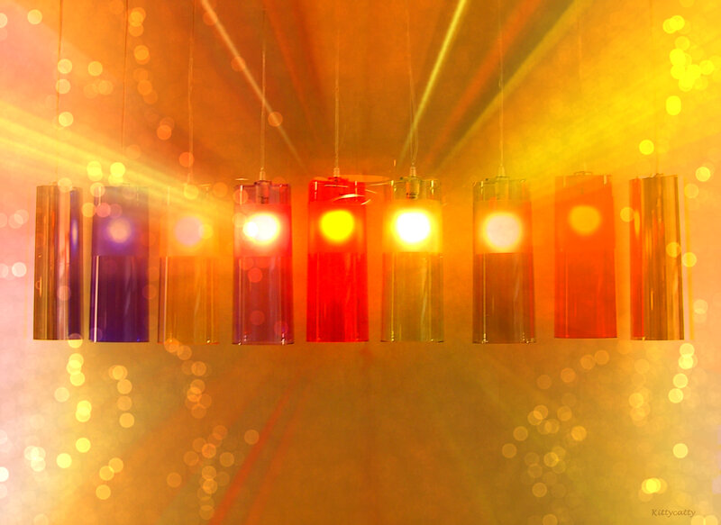 Colorful Hanging Lights