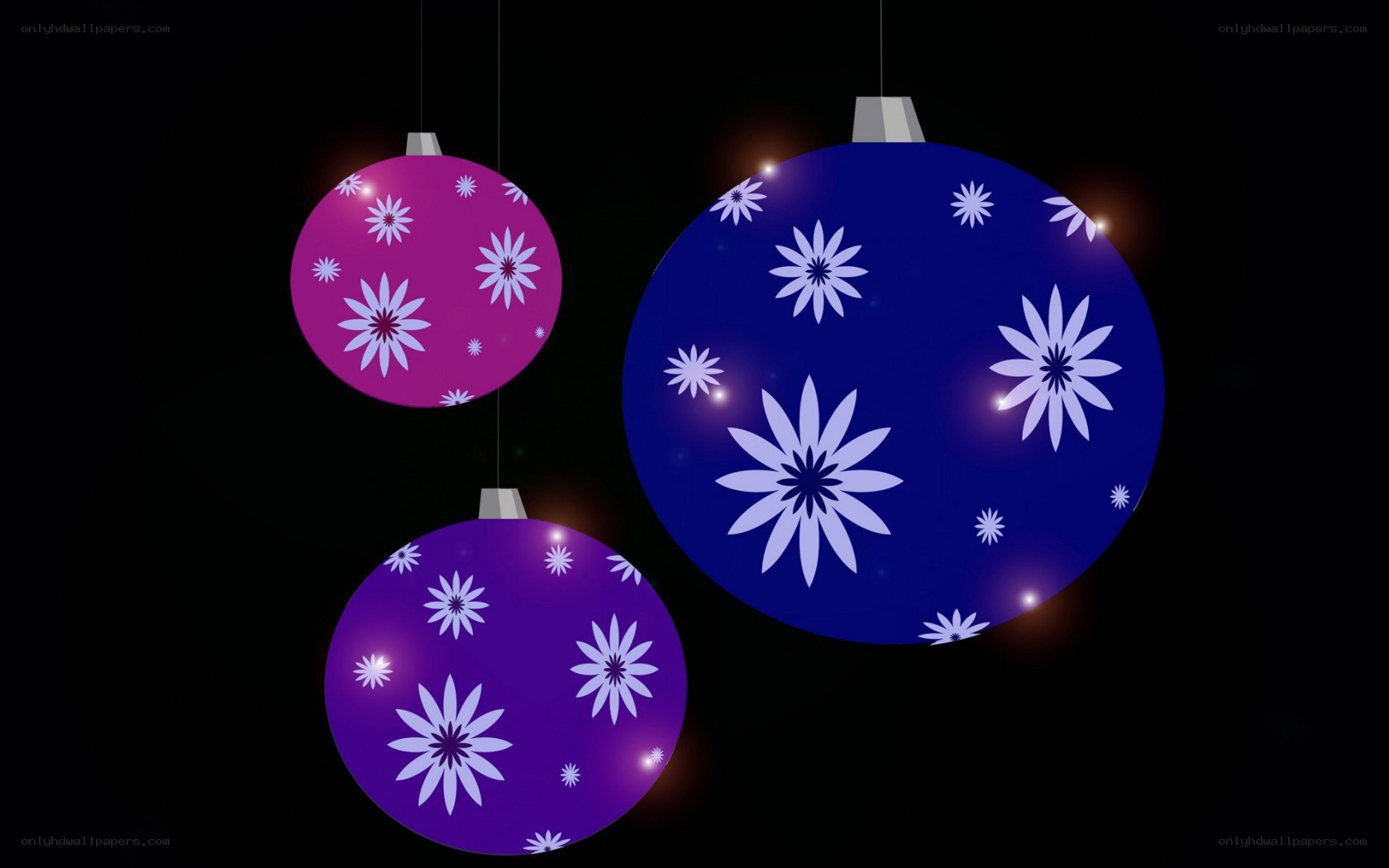 colorful hanging ornaments