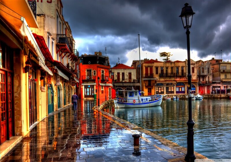 Colorful Harbor Street