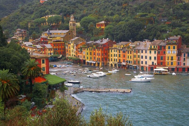 Colorful Harbor Village — Yellow