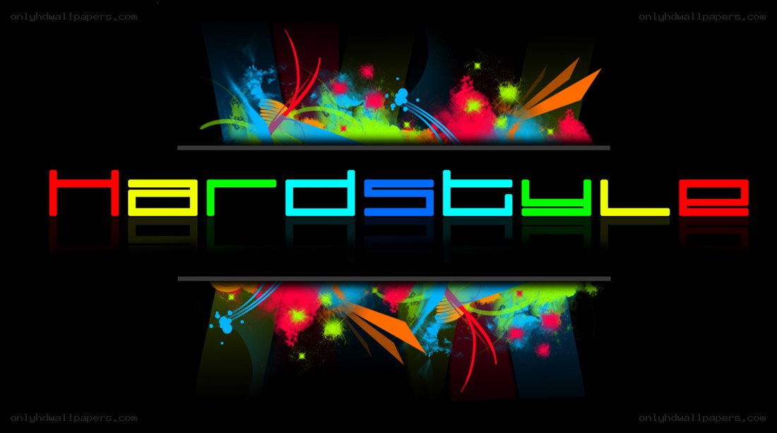 colorful hardstyle logo