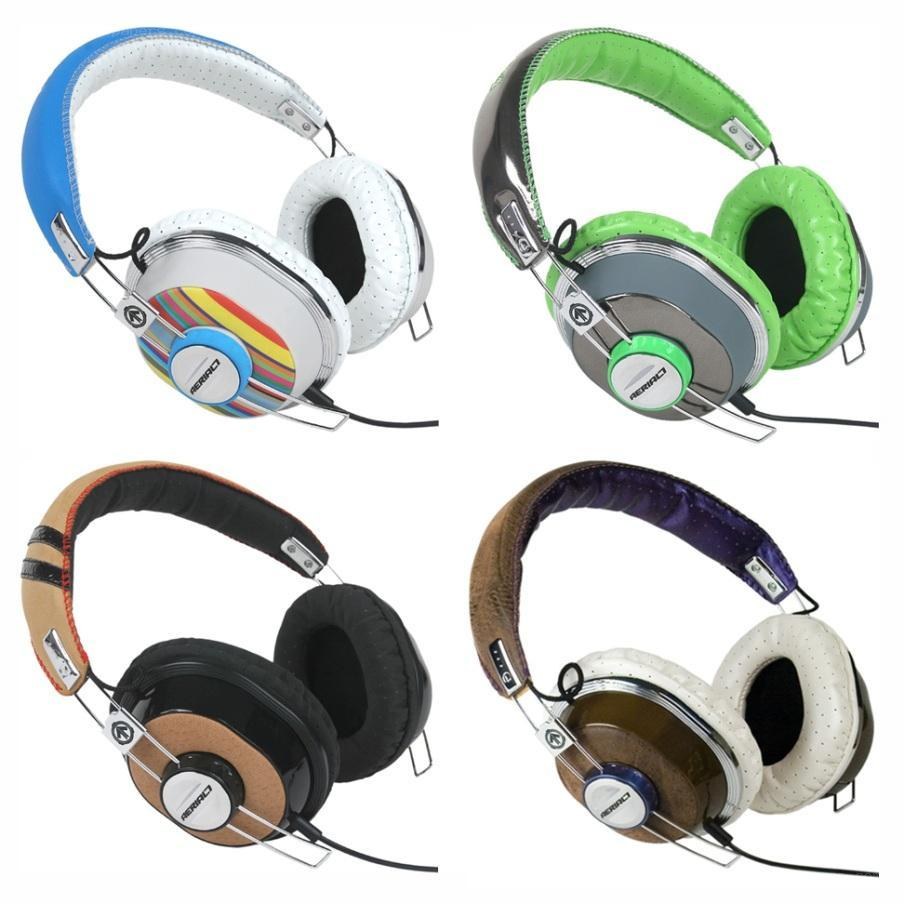 colorful headphones collection