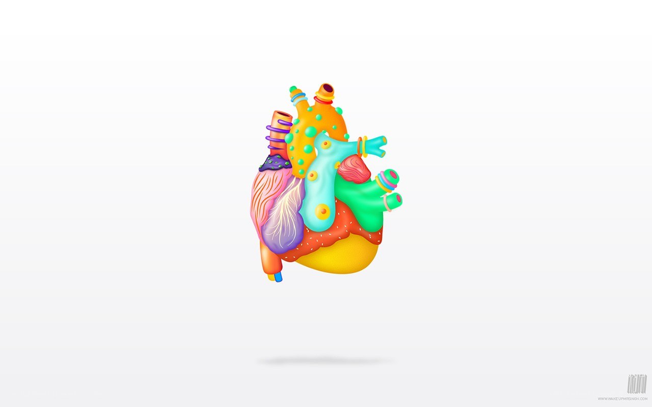 colorful heart illustration