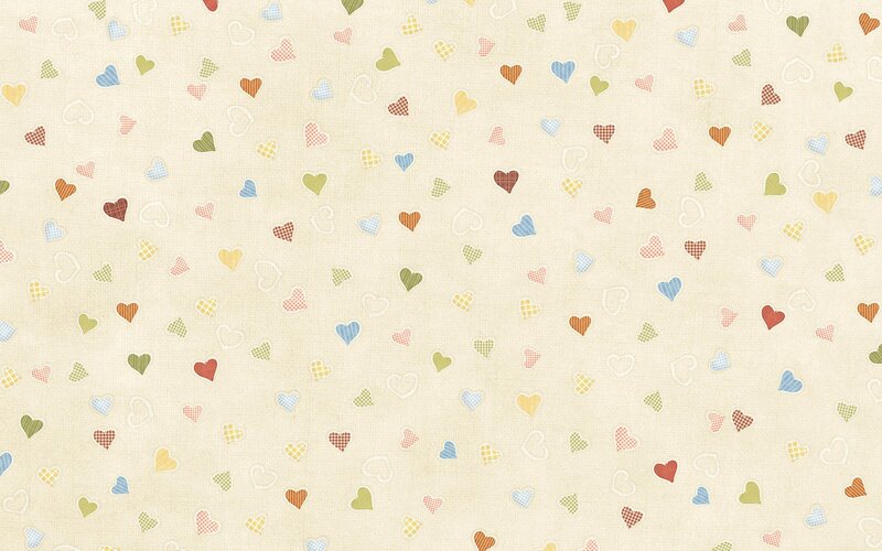 colorful heart pattern background