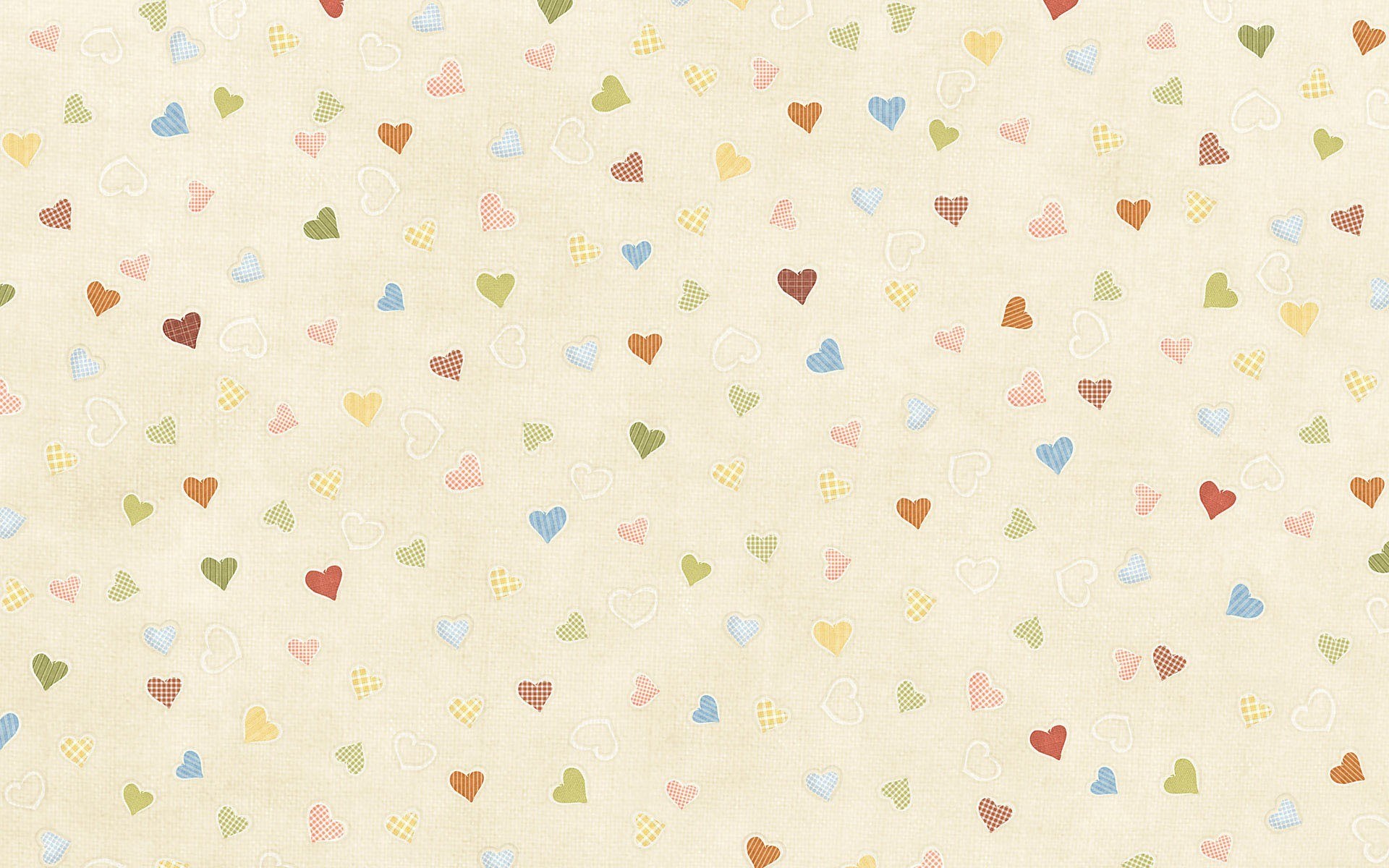 colorful heart pattern background
