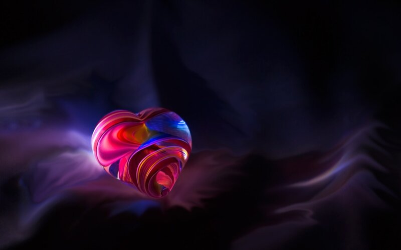 Colorful Heart Shape