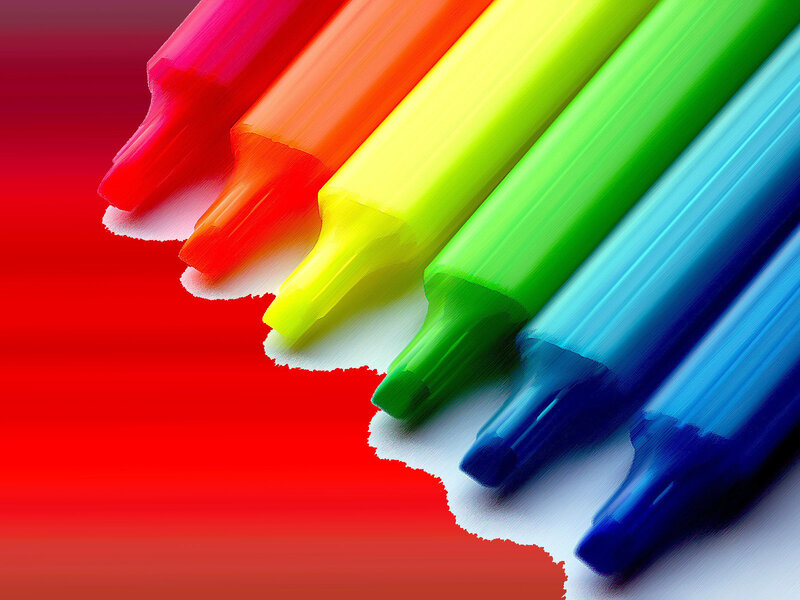 Colorful Highlighters