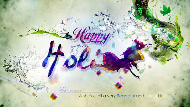 Colorful Holi Celebration