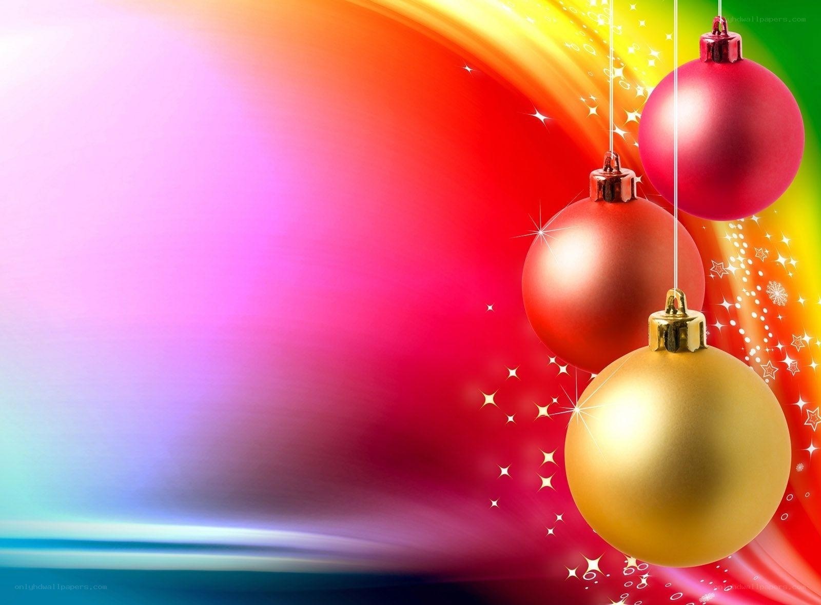 colorful holiday ornaments