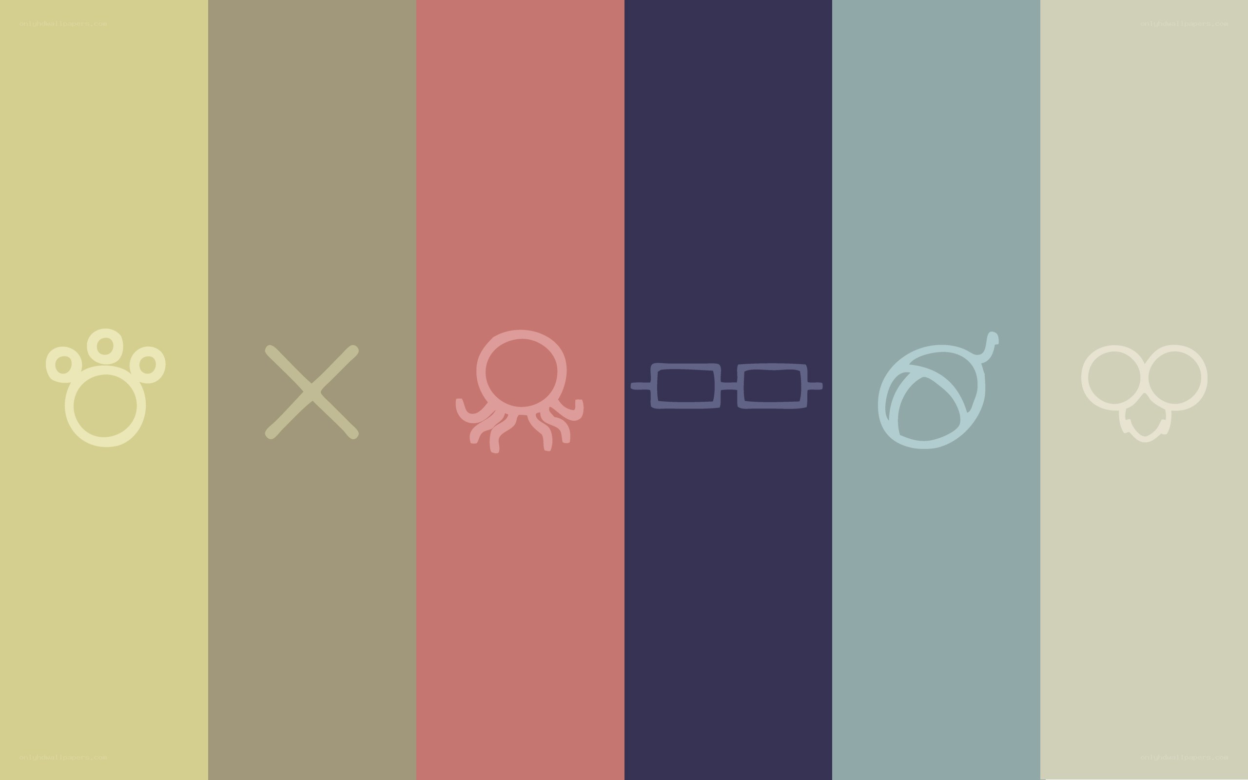colorful icon stripes