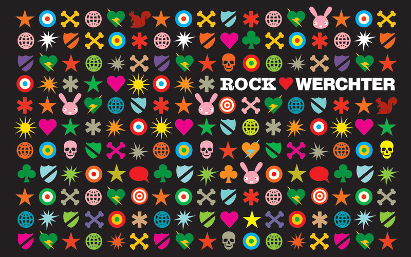 Colorful Icons on Black