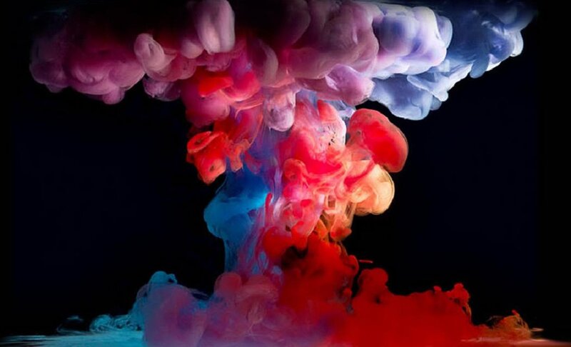 Colorful Ink Clouds