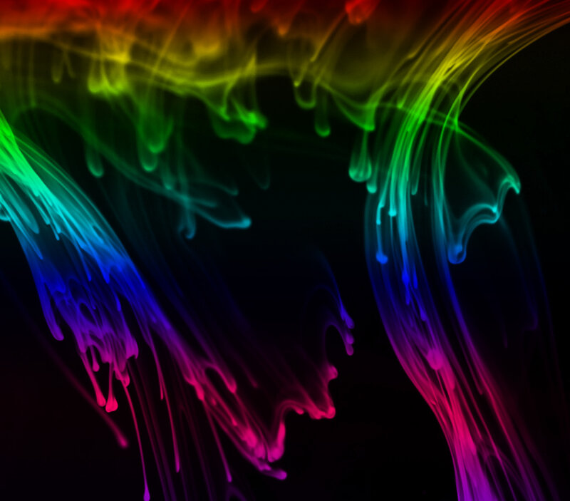 Colorful Ink in Water — Red