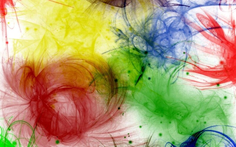 Colorful Ink Swirls