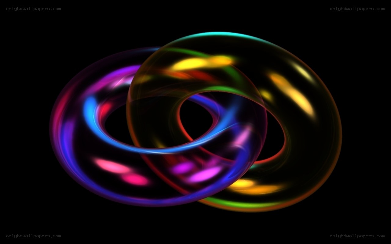 colorful intertwined rings