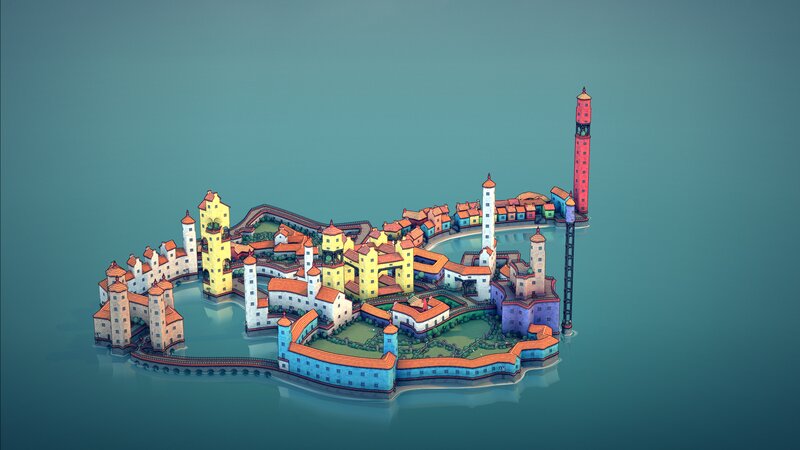 Colorful Island City