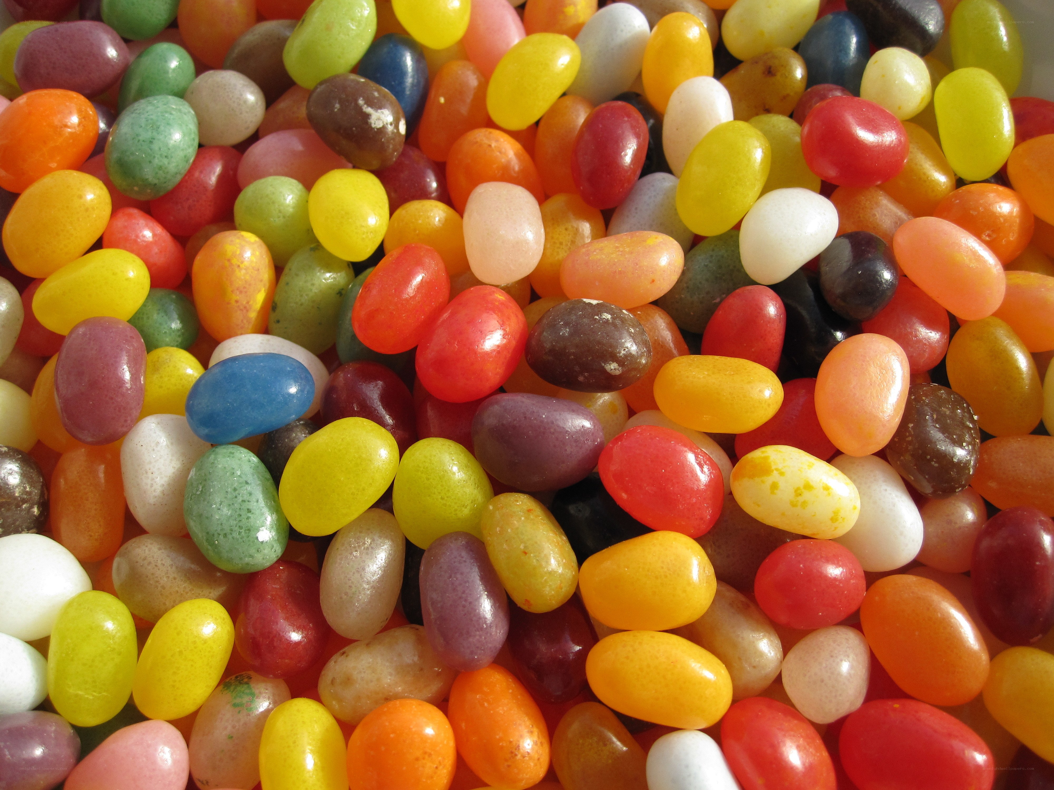 Colorful jelly beans
