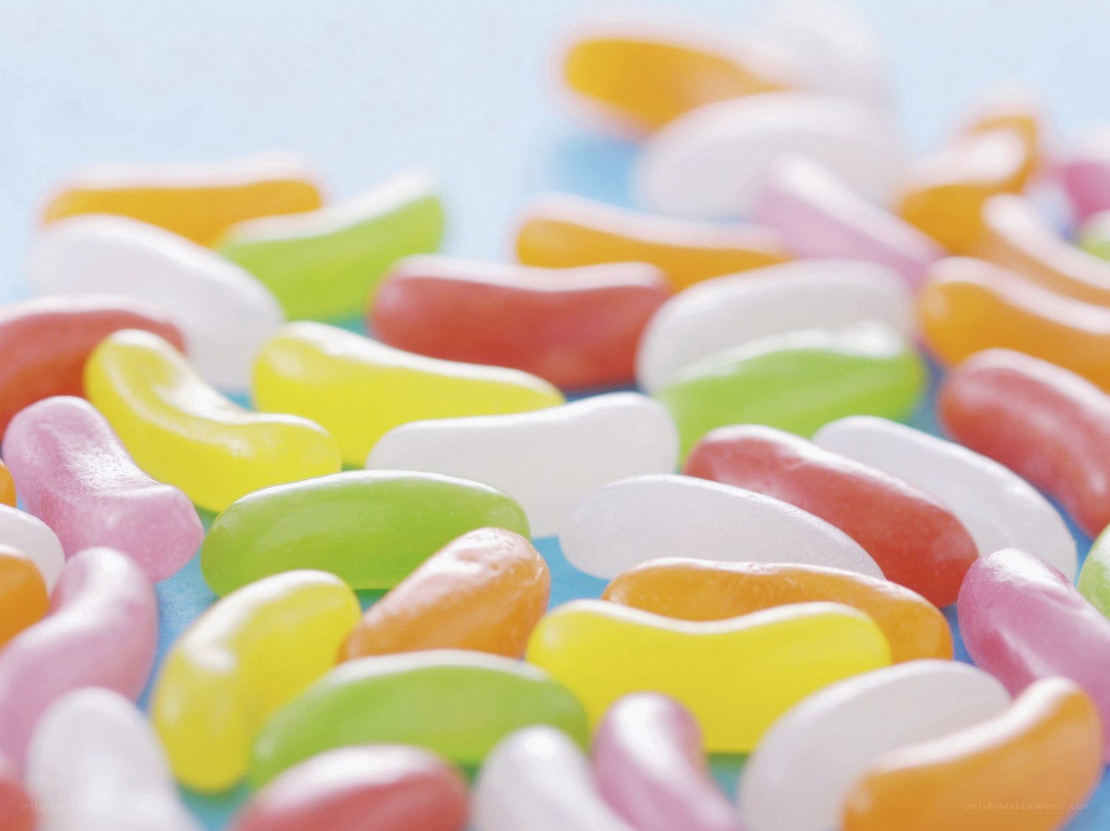 Colorful jelly beans