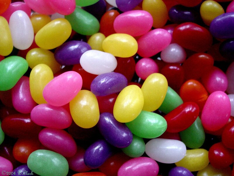 Colorful Jelly Beans — Pink