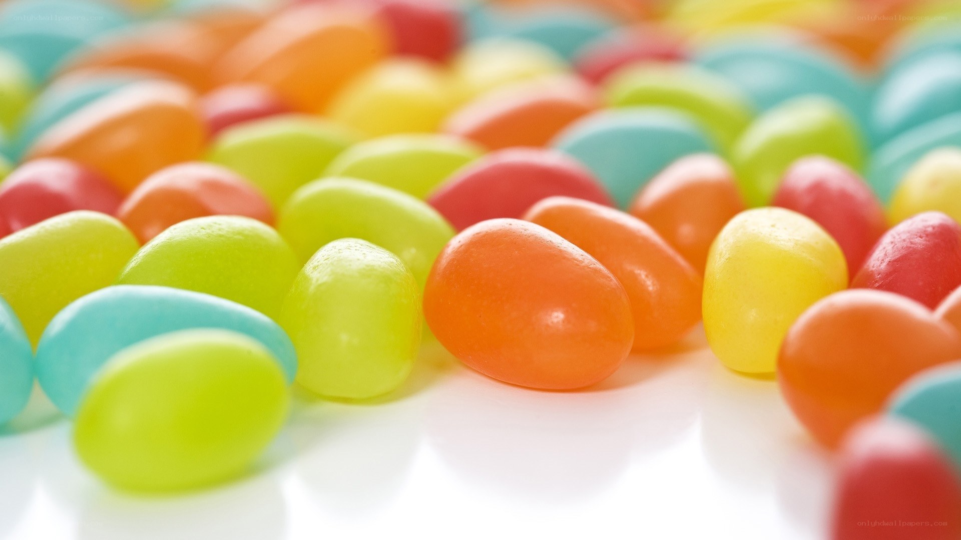 Colorful jelly beans