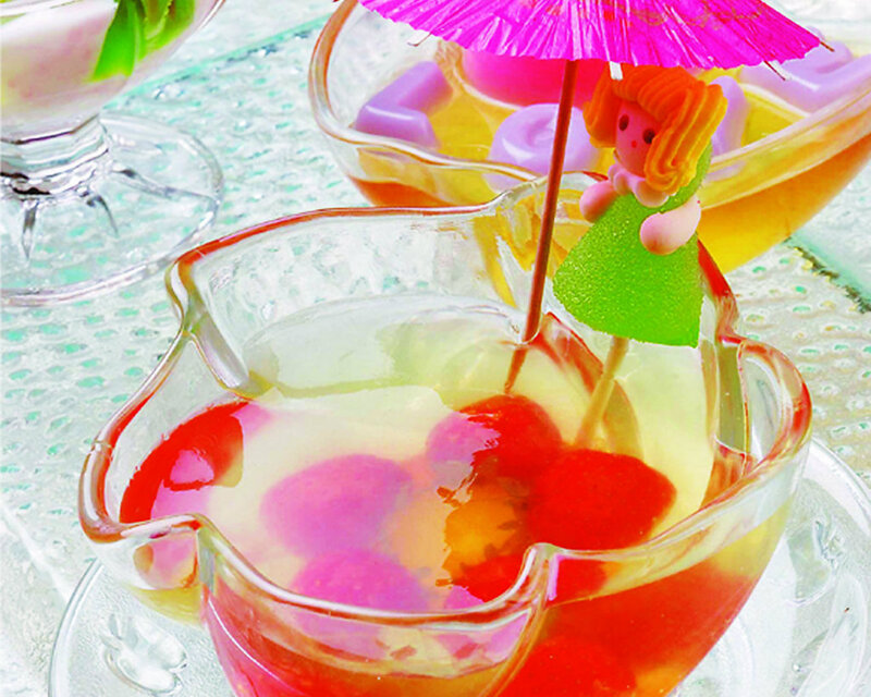 Colorful Jelly Dessert
