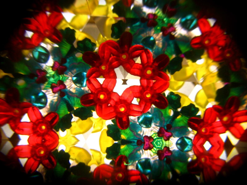 Colorful kaleidoscope patterns
