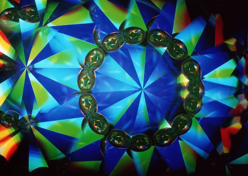 Colorful kaleidoscopic pattern