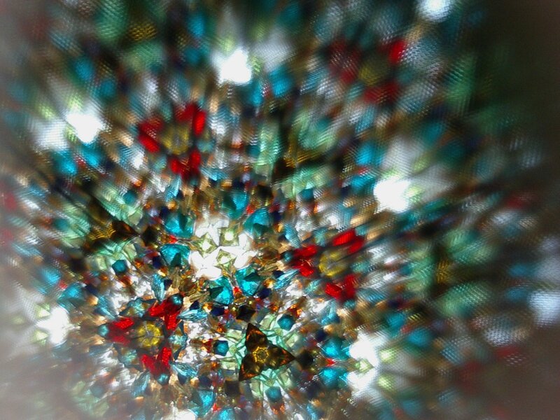 Colorful kaleidoscopic pattern